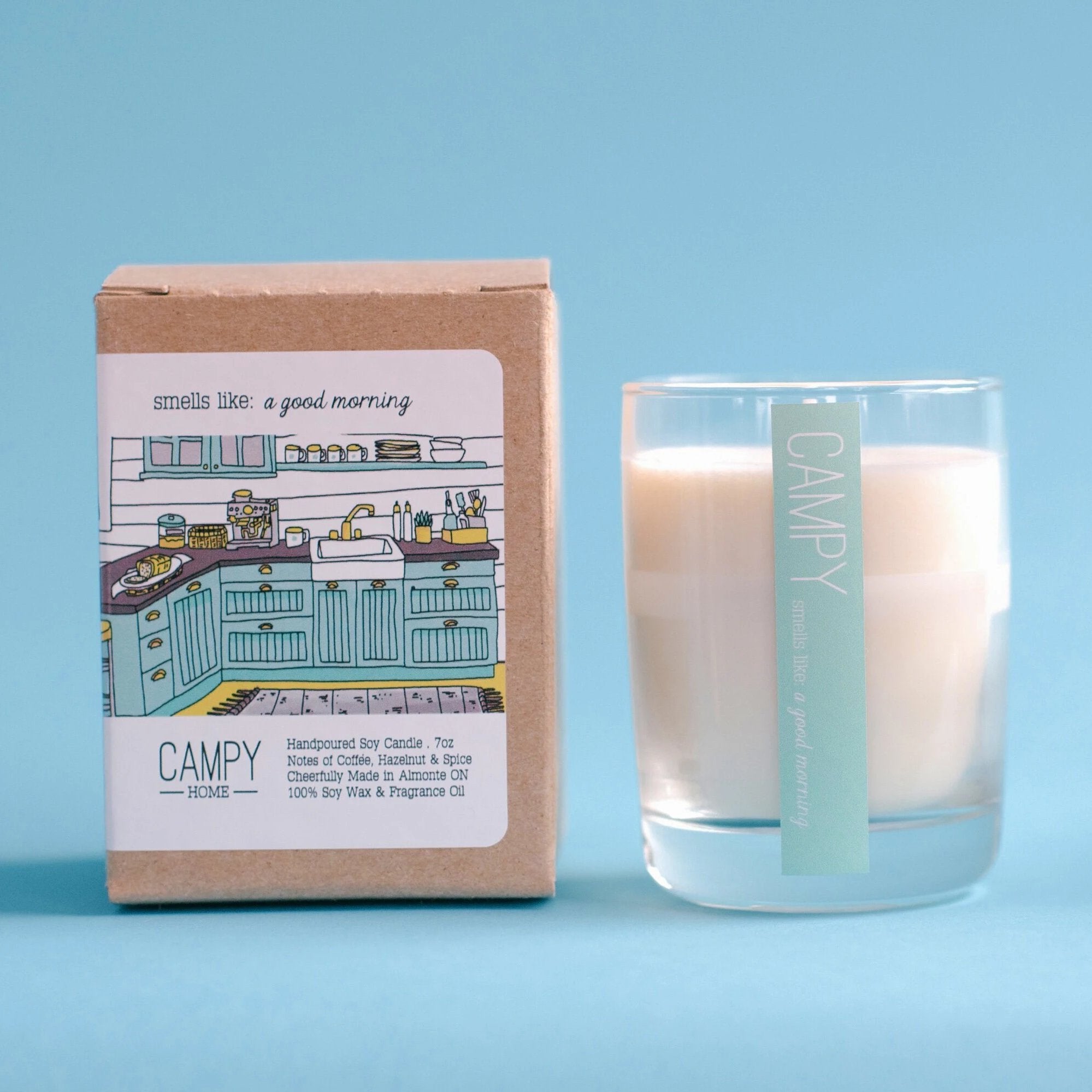 Campy Candle Smells like A Good Morning JV Studios Boutique