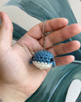 Crochet Whale Keychain