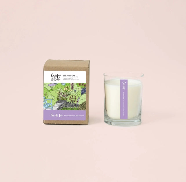 Campy Home | Soy Candle: An Afternoon in the Garden