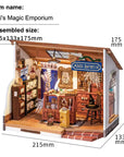 DIY Miniature House Kit: Kiki's Magic Emporium