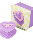 Vintage Heart Cake Candle | Birthday Bitch