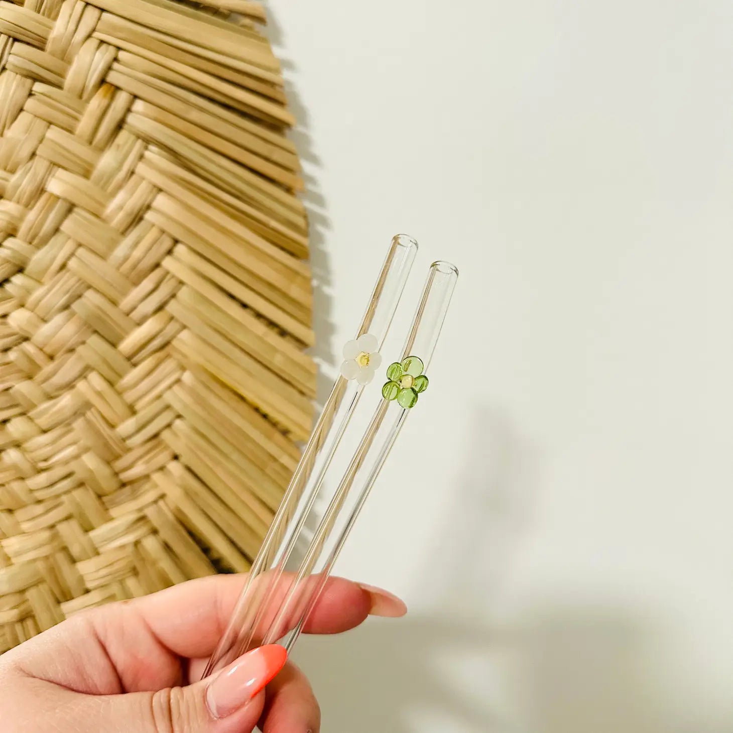 Glass Straws | Flower