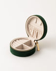 Bon Voyage Circle Travel Case : Emerald