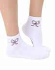 Bow Classic Ankle Socks