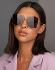 Dream Girl Sunnies: Gold/Gray