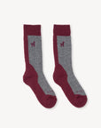 Alpaca Socks: Hiker Beet