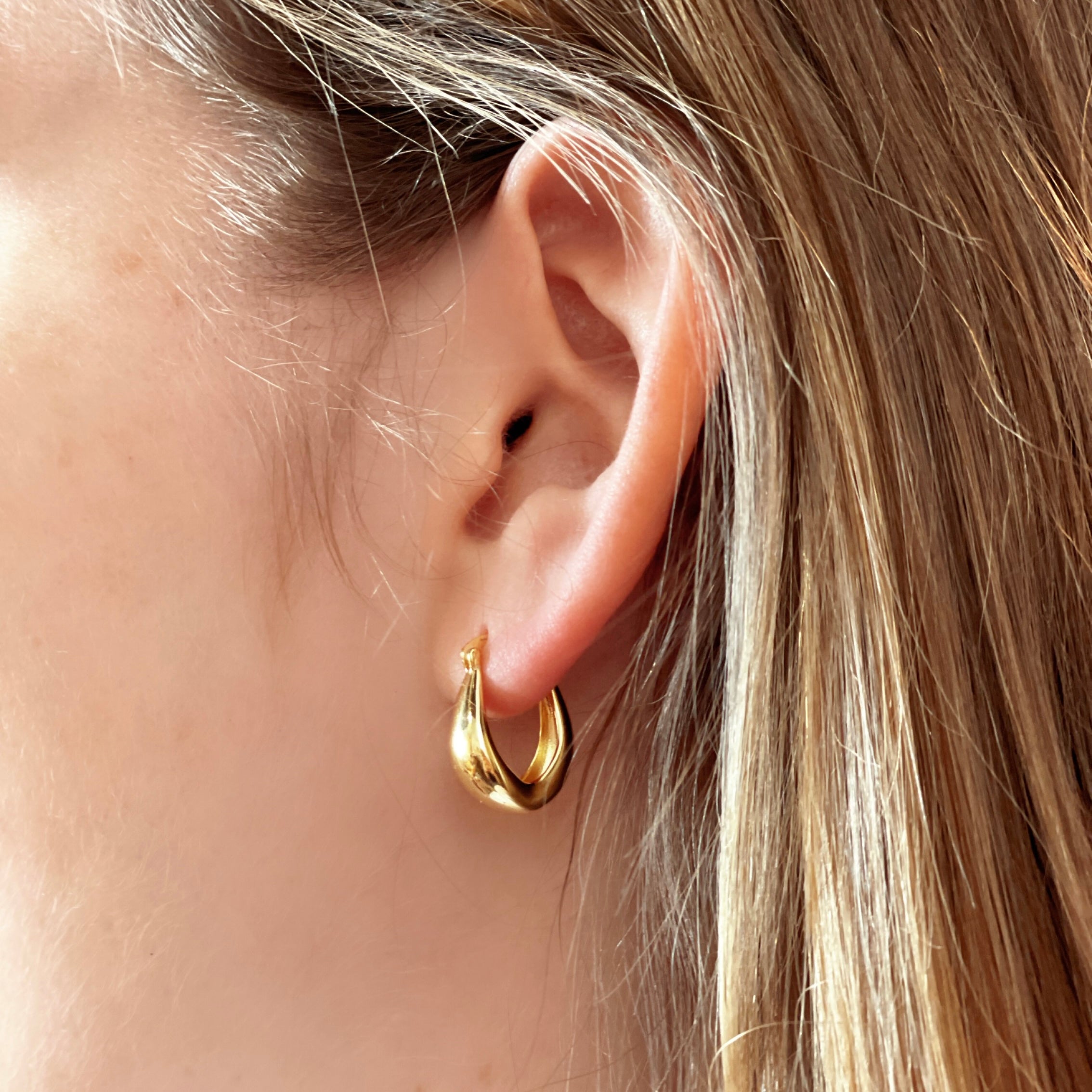 Chloe hot sale hoop earrings