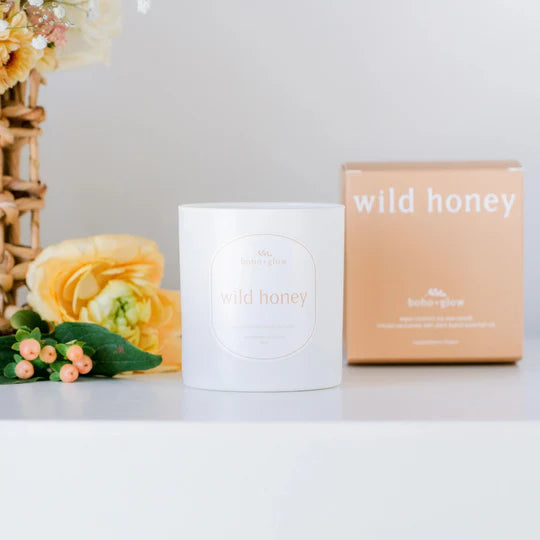 Boho + Glow | Wild Honey Candle