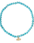 Mini Faceted Stone Stacking Bracelet (Various colours)