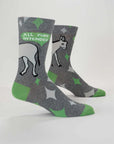 All Puns Intended Men's Crew Socks