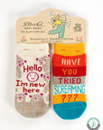 New Here/ Tried Screaming? Baby Socks