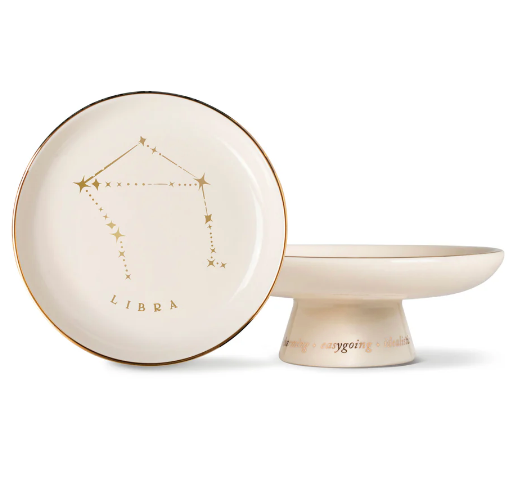 Starry Zodiac Pedestal Tray