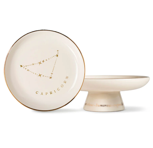 Starry Zodiac Pedestal Tray