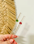 Glass Straws | Mushroom