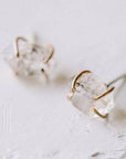 Herkimer Diamond Studs