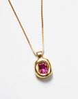 Freya Necklace | Pink and Gold