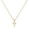 Gold Cross Necklace | 14k Gold-fill