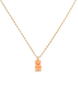 Gummy Neon Necklace | Orange