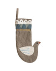 Felt Dove Christmas Stocking