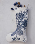 Quilted Botanical Christmas Stocking