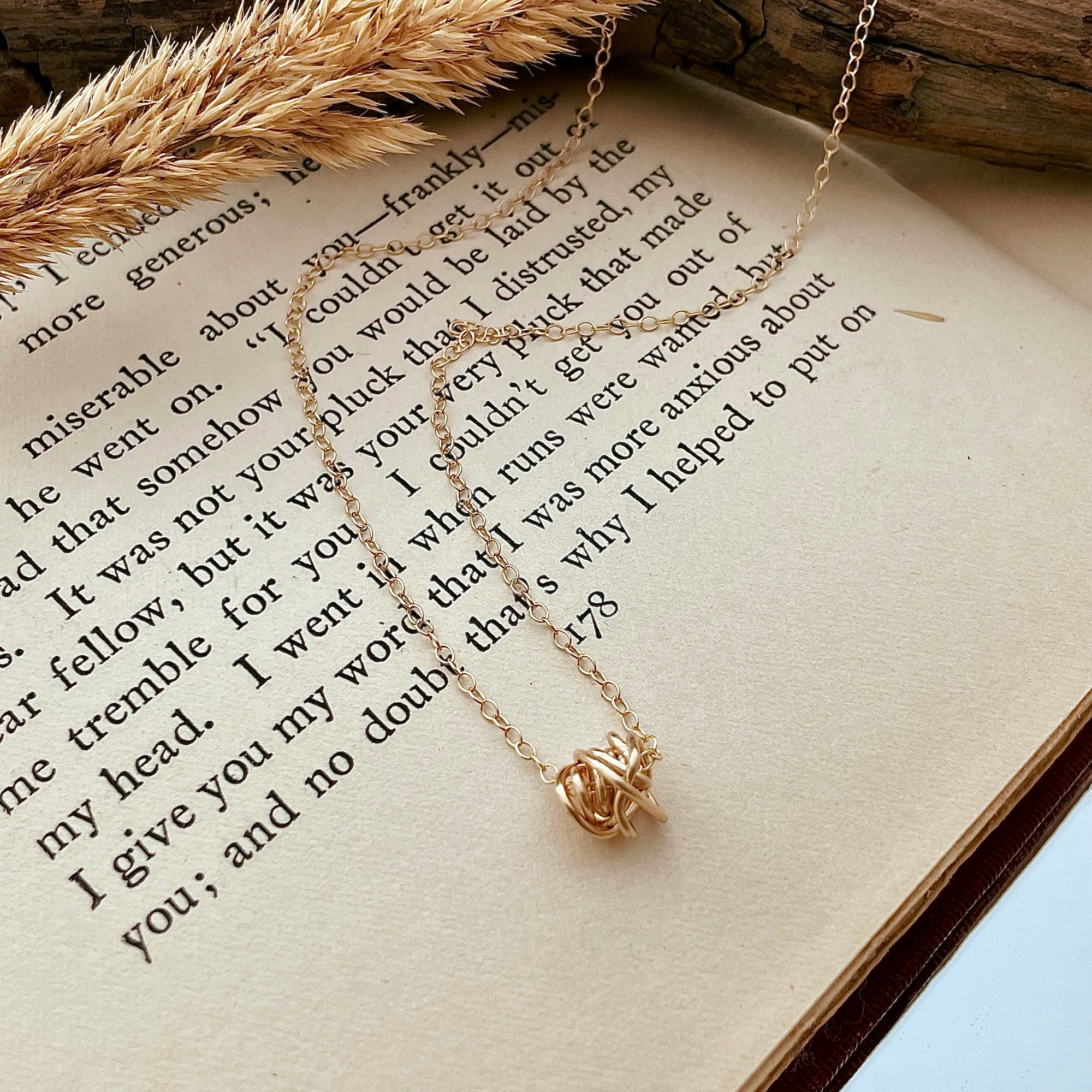 Clouds Necklace | Gold-Fill