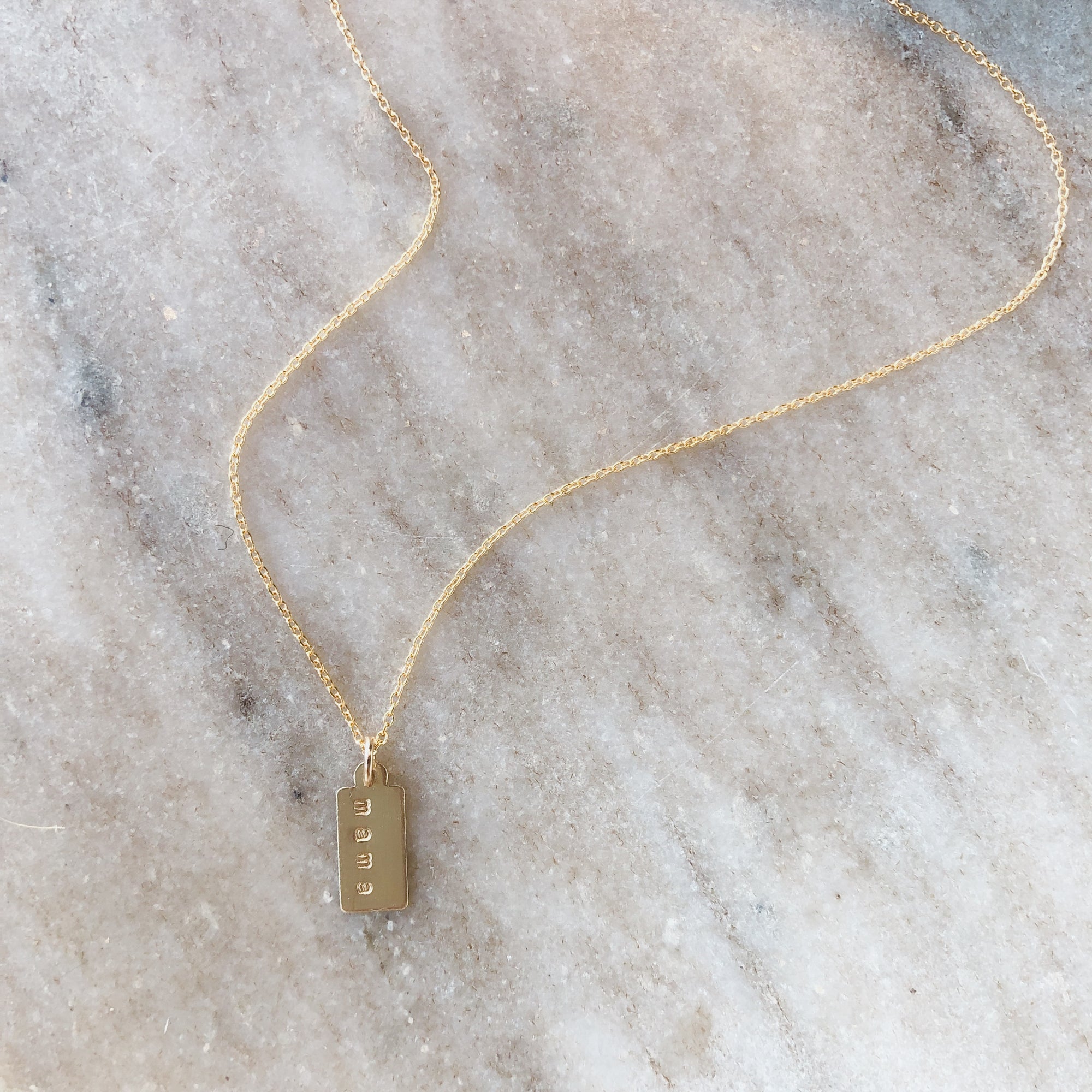 Mama Necklace | Gold-Fill