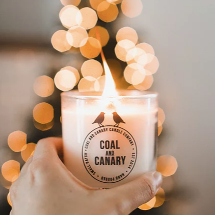 Ginger Bell Rock Candle