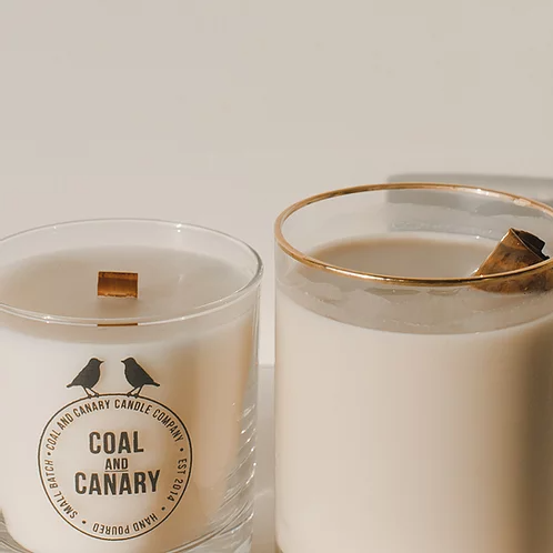 Ginger Bell Rock Candle