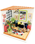 DIY Miniature House Kit: Locus' Sitting Room